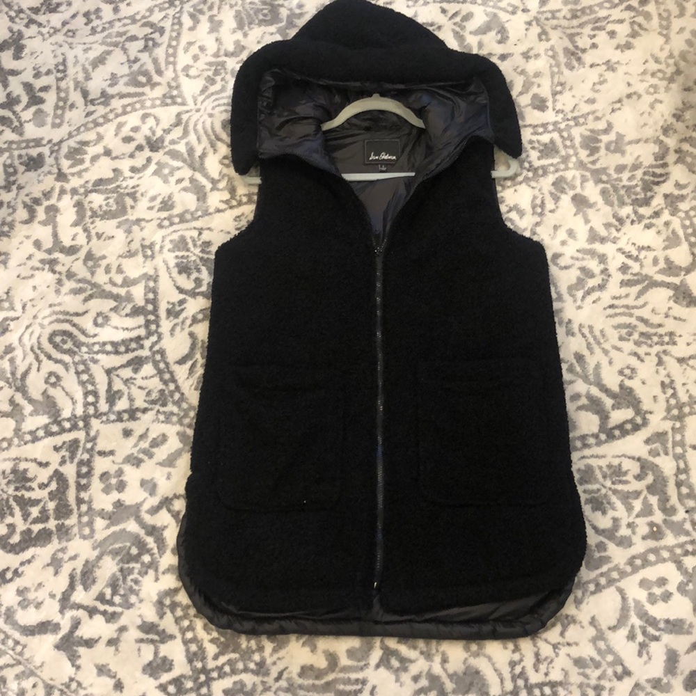 Sam Edelman Longline Puffer Teddy Vest
